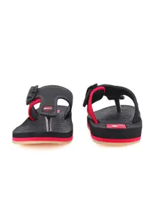 Sparx Men Fabric Slip On With Buckle Detail