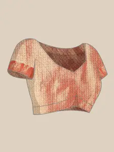 Silk Land Ethnic Motifs Zari Brocade Banarasi Saree