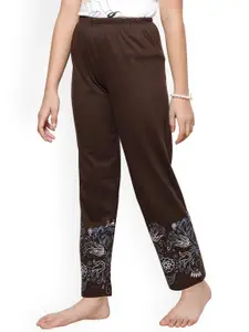 BAESD Girls Bottom Printed Cotton Lounge Pants