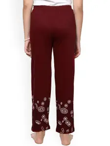 BAESD Girls Pack of 2 Printed Cotton Lounge Pants