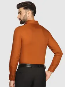 Blackberrys Spread Collar Slim Fit Pure Cotton Straight Formal Shirt