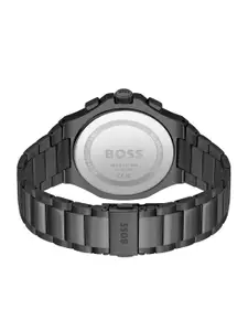 BOSS Men Stainless Steel Bracelet Style Straps Analogue Chronograph Watch 1514088