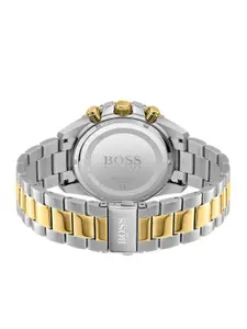 BOSS Men Stainless Steel Bracelet Style Straps Analogue Chronograph Watch 1513908