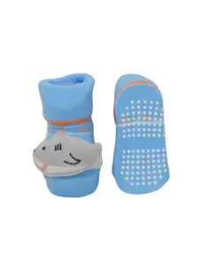 Yellow Bee Infants Boys Pack Of 2 Patterned Ankle Length Socks