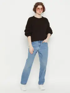 KASMA Ribbed Woollen Pullover