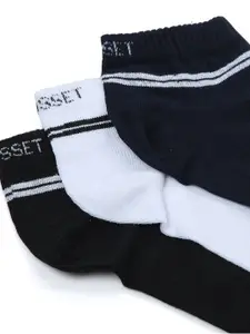 CRUSSET Men Pack Of 6 Assorted Cotton Ankle-Length Socks