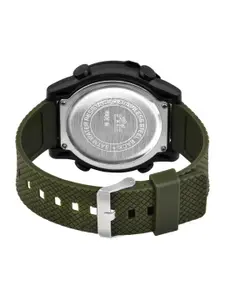 Shocknshop Men Dial & Straps Digital Multi Function Watch Watch04Green