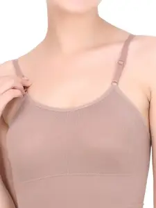 MYSHA Pack Of 2 Full Coverage Lightly Padded Non Wired Sports Bra With All Day Comfort