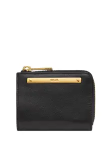 Fossil Women Leather Zip Around Wallet