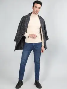 Dlanxa Checked Longline Over Coat