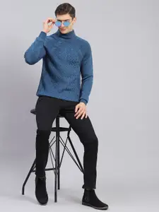 Monte Carlo Cable Knit Turtle Neck Pullover