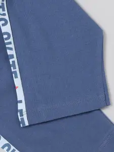 Nottie Planet Boys Printed Pure Cotton T-shirt with Trousers