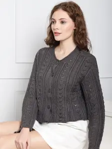 NoBarr Self Design Crop Pullover