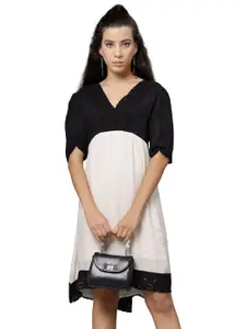 AQUATAN Vegan Leather Structured Satchel