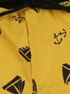 V-Mart Boys Conversational Printed Cotton Shorts