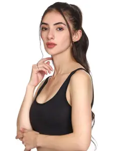 MYSHA Full Coverage Non Padded Dry Fit Pure Cotton Workout Bra With All Day Comfort