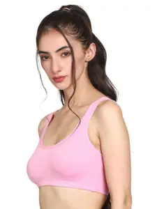 MYSHA Full Coverage Dry Fit Workout Bra With All Day Comfort