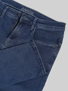 Arrow Sport Men Slim Fit Mid-Rise Medium Shade Clean Look Jeans