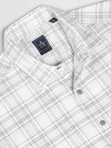 Arrow Sport Tartan Checks Slim Fit Cotton Casual Shirt