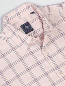 Arrow Sport Slim Fit Checked Pure Cotton Casual Shirt