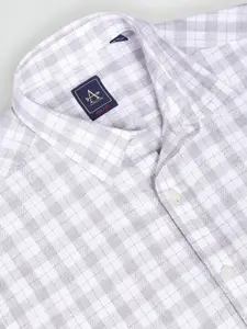 Arrow Sport Slim Fit Checked Twill Weave Pure Cotton Casual Shirt