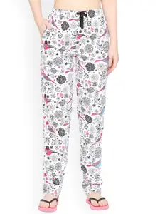 zebu Conversational Printed Pure Cotton Night Suit