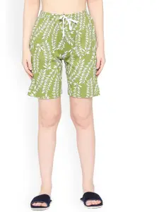 zebu Floral Printed Pure Cotton Night Suit