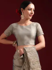 kasee Embellished Embroidered Pure Silk Saree