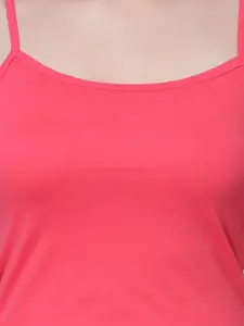 Aimly Pack Of 2 Cotton Spaghetti Camisoles