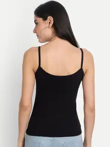 Aimly Pack of 2 Spaghetti Shoulder Straps Cotton Camisole