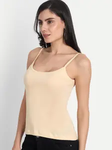 Aimly Pack Of 2 Cotton Spaghetti Camisoles
