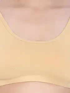 MYSHA Pack Of 3 Non Padded Non-Wired Beginners Bra