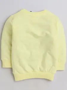 BUMZEE Boys Typography Printed Cotton Sweatshirt