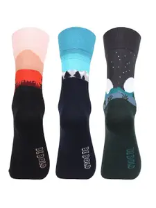 Bonjour Men Pack of 3 Calf-Length Socks