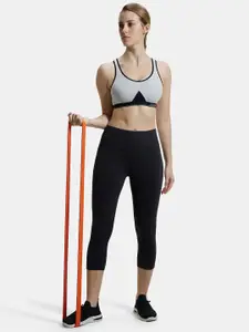 Jockey Wirefree Non Padded Combed Cotton Full Coverage Slip-On Active Bra-1376