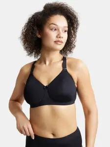 Jockey Plus Size Wirefree Padded Soft Touch Microfiber Full Coverage Bra-1829