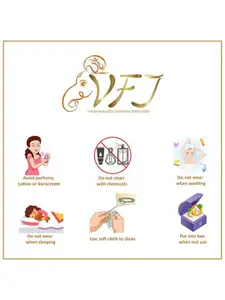 Vighnaharta Rhodium-Plated Cubic Zirconia-Stone Studded Heart-Shaped Finger Ring