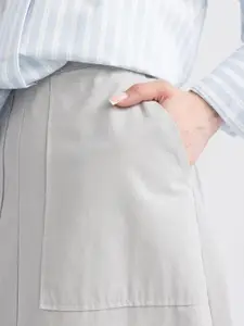 DeFacto Pure Cotton A-Line Maxi Skirt