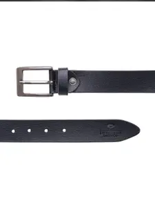 INVICTUS Men Textured Leather Formal Belt
