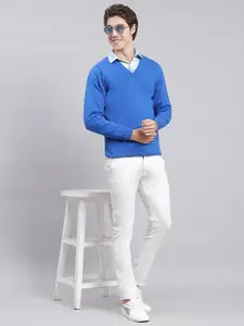 Monte Carlo V-Neck Cotton Pullover