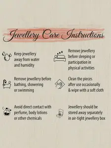 Estele Rhodium Plated Cubic Zirconia Studded Finger Ring