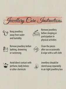 Estele Rose Gold Plated Cubic Zirconia Studded Finger Ring