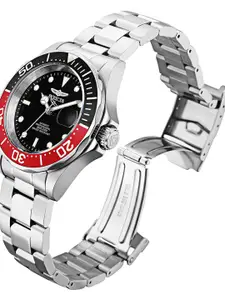 Invicta Stainless Steel Bracelet Style Straps Analogue Automatic Motion Watch 9403