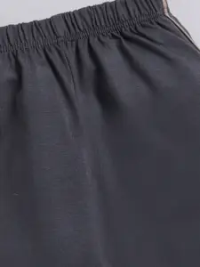 Nottie Planet Boys Striped Pure Cotton T-shirt with Trouser