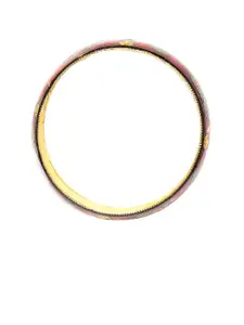 OOMPH Set Of 2 Meenakari Designed Elephant Bangles