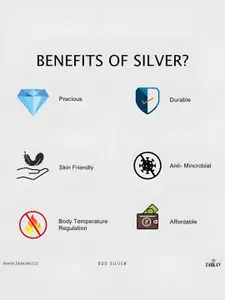 Zarkan Rhodium-Plated AD Studded Finger Ring