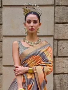 Anouk Woven Design Zari Banarasi Saree