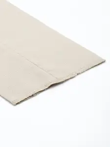 Raymond Men Textured Slim Fit Mid-Rise Formal Trousers