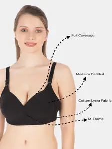 Tweens Lite Wite Minimiser Support Medium Padded Cotton-Spandex Bra