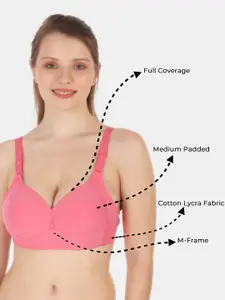 Tweens Lite Wite Minimiser Support Medium Padded Cotton-Spandex Bra